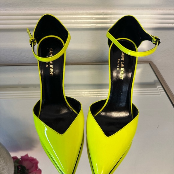 Saint Laurent Patent Leather D'Orsay Pumps
